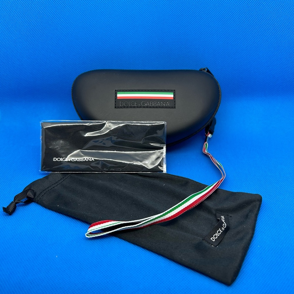 Italian flag colors dolce and gabbana hard sunglasses case